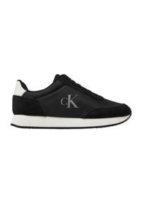 Calvin Klein - CALVIN KLEIN Czarne sneakersy damskie, Rozmiar 38. Kolor: czarny #5