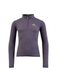 Kurtka do jazdy konnej dla dziewczynki BR Equitation. Kolor: fioletowy. Długość rękawa: długi rękaw. Styl: młodzieżowy #1