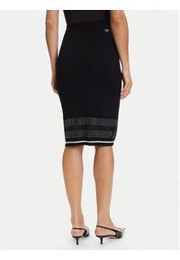 Liu Jo Sport Spódnica ołówkowa TF5211 MS49I Czarny Regular Fit. Kolor: czarny. Materiał: wiskoza. Styl: sportowy #4