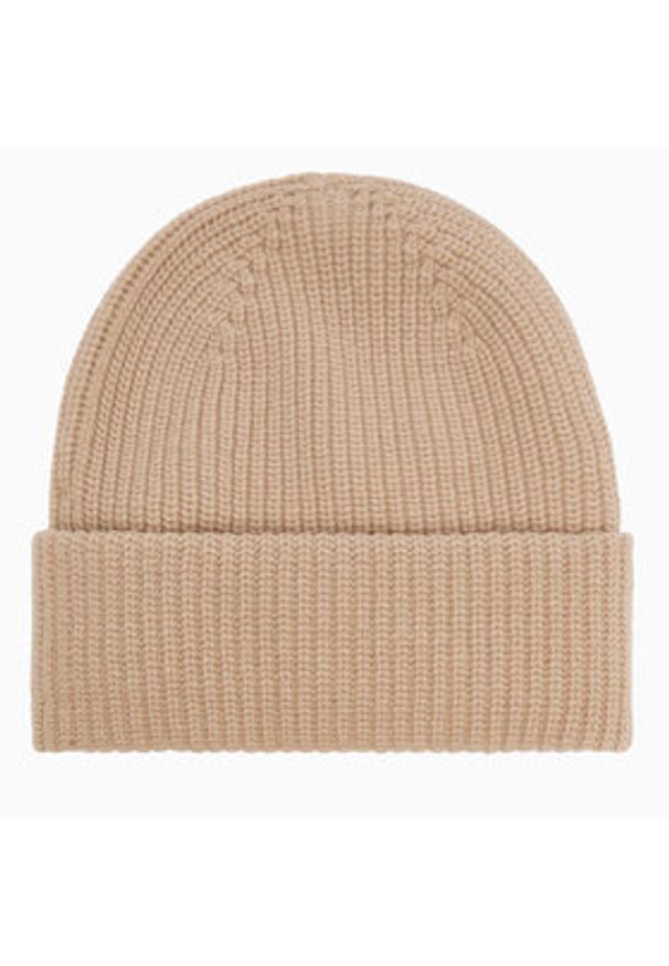 Weekend Max Mara Czapka Alben 2525576025 Beżowy. Kolor: beżowy. Materiał: wełna