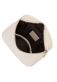 Wittchen - Damska torebka nerka skórzana prostokątna beżowa. Kolor: beżowy. Materiał: skóra #2