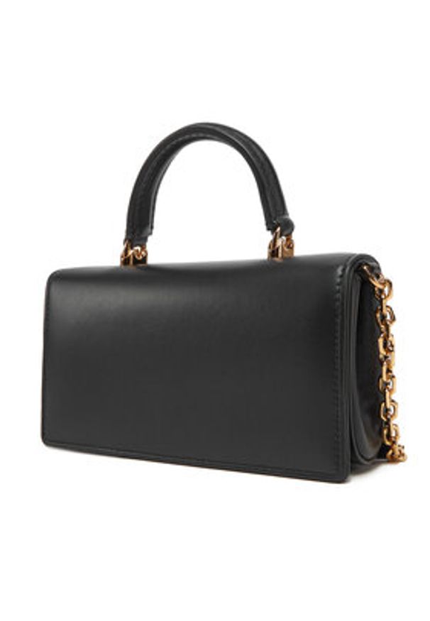 DOLCE & GABBANA - Dolce&Gabbana Torebka BI3278 AQ507 Czarny. Kolor: czarny. Materiał: skórzane
