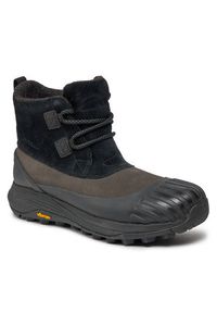 Merrell Śniegowce Siren 4 Thermo Demi Wp J036750 Czarny. Kolor: czarny. Materiał: skóra, zamsz