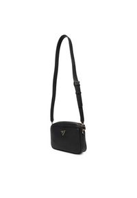 Guess Torebka Meridian II HWBG69 74140 Czarny. Kolor: czarny. Materiał: skórzane