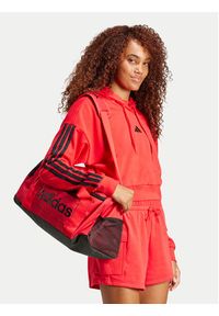 Adidas - adidas Bluza Essentials 3-Stripes IS6997 Czerwony Regular Fit. Kolor: czerwony. Materiał: bawełna, syntetyk #7