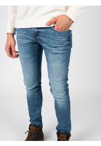 Guess Jeansy "Super Skinny Chris" | M2RA27D46AE | Mężczyzna | Niebieski. Kolor: niebieski. Wzór: aplikacja