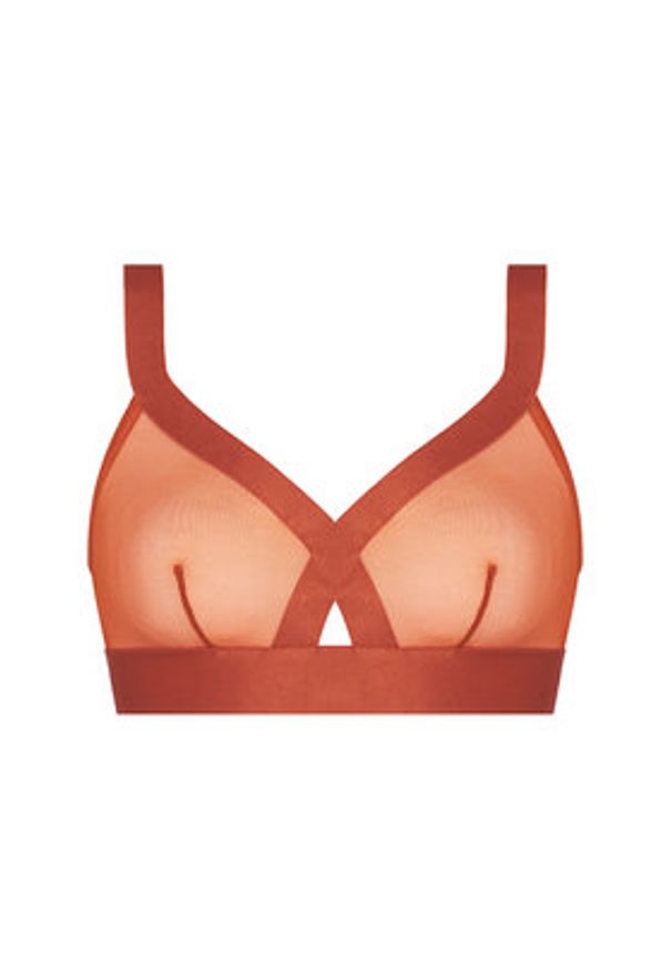 DKNY Biustonosz bezfiszbinowy DK4084 Brązowy. Kolor: brązowy. Materiał: syntetyk