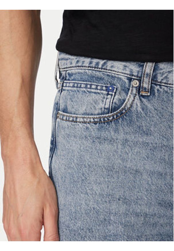 Karl Lagerfeld Jeans Jeansy B2M10136 Niebieski jasny Straight Leg. Kolor: niebieski