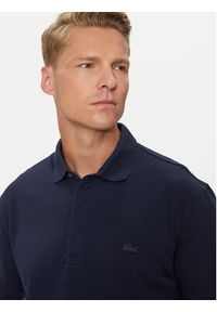 Lacoste Polo PH5522 Granatowy Regular Fit. Typ kołnierza: polo. Kolor: niebieski. Materiał: bawełna