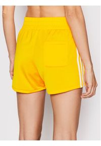 Adidas - adidas Szorty sportowe 3 Str HL6761 Żółty Regular Fit. Kolor: żółty. Materiał: syntetyk #4