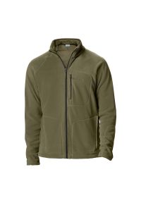 columbia - Bluza sportowa męska Columbia AM3039397. Kolor: zielony. Materiał: polar. Sport: turystyka piesza