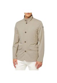 Geox - Kurtka GEOX M EOLO Beżowy. Kolor: beżowy. Materiał: tkanina #1