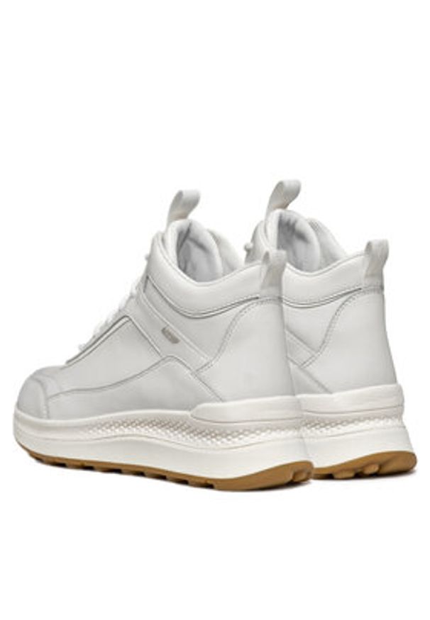 Geox Sneakersy D Spherica Actif X2 D46WPE 00085 C1000 Biały. Kolor: biały. Materiał: materiał