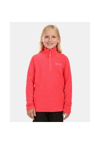 Polarowa warstwa środkowa dla dzieci Kilpi ALMERI-J. Kolor: różowy. Materiał: polar. Sezon: zima. Sport: narciarstwo #1