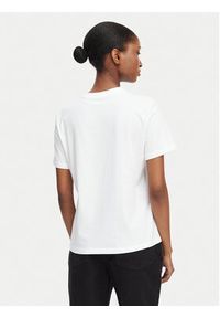 Calvin Klein Jeans T-Shirt Classic Monologo LV047D873G Biały Regular Fit. Kolor: biały. Materiał: bawełna #3