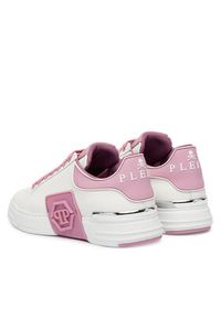 Philipp Plein - PHILIPP PLEIN Sneakersy SAFS USC0904 PLE005N Biały. Kolor: biały. Materiał: skóra #4