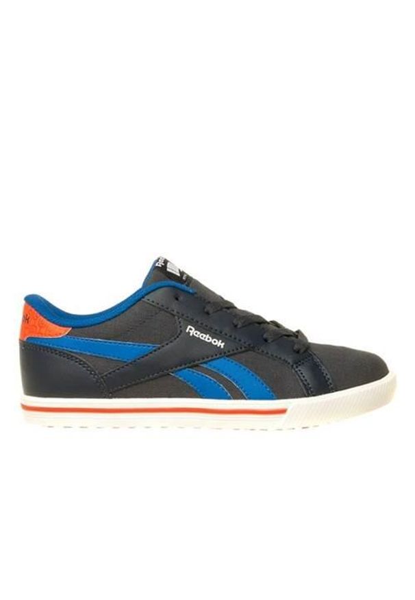 Buty do chodzenia dla dzieci Reebok Royal Complete Low. Zapięcie: sznurówki. Kolor: wielokolorowy, niebieski. Materiał: materiał, syntetyk, tkanina. Szerokość cholewki: normalna. Model: Reebok Royal. Sport: turystyka piesza