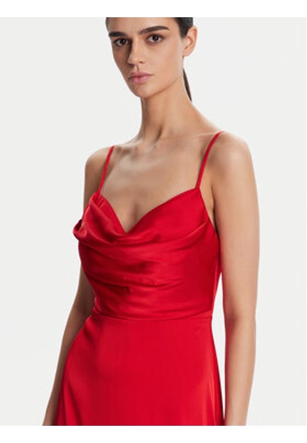 Artigli Sukienka wieczorowa ACAB002177 064 Czerwony Regular Fit. Kolor: czerwony. Materiał: syntetyk. Styl: wizytowy