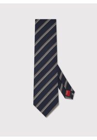 Pako Lorente - PAKO LORENTE - Jedwabny krawat męski w pasy. Materiał: jedwab #1