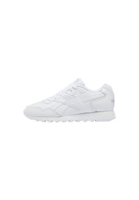 Buty do chodzenia damskie Reebok Glide. Kolor: biały, szary, wielokolorowy. Materiał: skóra, guma. Sport: turystyka piesza