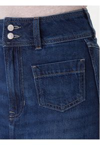 BOSS Spódnica jeansowa 50559404 Niebieski Regular Fit. Kolor: niebieski. Materiał: bawełna #3