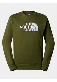 The North Face Bluza Drew Peak NF0A4SVR Zielony Regular Fit. Kolor: zielony. Materiał: bawełna