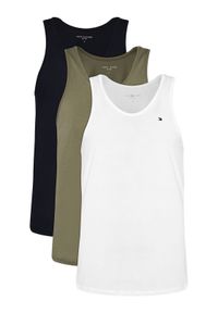 TOMMY HILFIGER - Tommy Hilfiger Komplet tank topów UM0UM03867 Kolorowy Regular Fit. Materiał: bawełna. Wzór: kolorowy #1