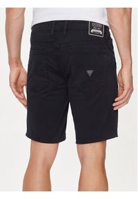 Guess Szorty jeansowe Angels M4GD03 WG3MA Granatowy Slim Fit. Kolor: niebieski. Materiał: bawełna #3