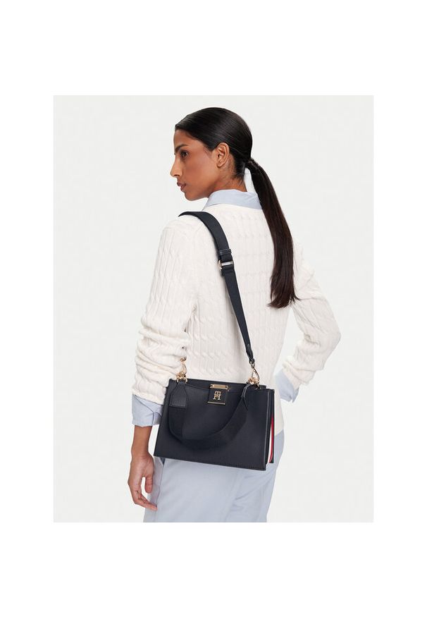 TOMMY HILFIGER - Torebka Tommy Hilfiger. Kolor: niebieski