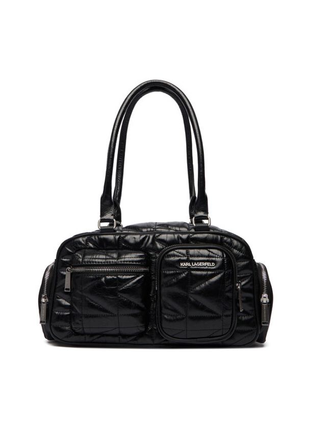 Karl Lagerfeld - KARL LAGERFELD Torebka B1W30089 Czarny. Kolor: czarny. Materiał: skórzane