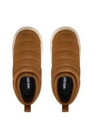 Moon Boot Botki Park Soft Suede 80D2470020 Brązowy. Kolor: brązowy. Materiał: zamsz, skóra