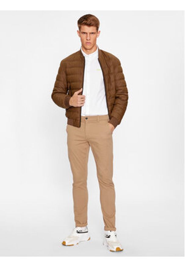BOSS - Boss Koszula Biado_R 50497486 Biały Slim Fit. Kolor: biały. Materiał: bawełna