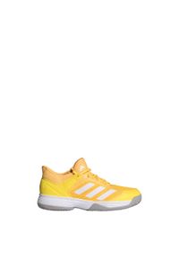 Adidas - Ubersonic 4 Kids Shoes. Kolor: żółty, wielokolorowy, szary, biały. Materiał: materiał. Sport: tenis #1