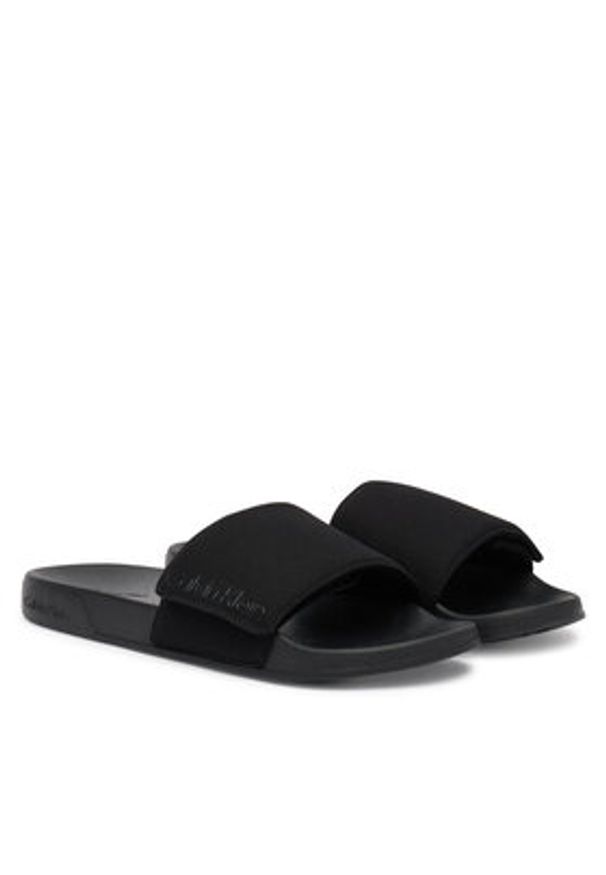 Calvin Klein Klapki Ess Slide Adj Monobrand Cv HM0HM02115 Zielony. Kolor: zielony. Materiał: materiał