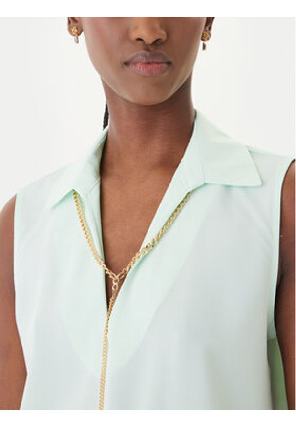 Rinascimento Bluzka CFC0127446003 Zielony Regular Fit. Kolor: zielony. Materiał: syntetyk