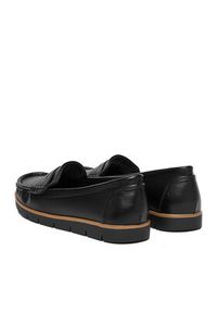 Go Soft Mokasyny CEO-WSS21728-01 Czarny. Kolor: czarny. Materiał: materiał #3