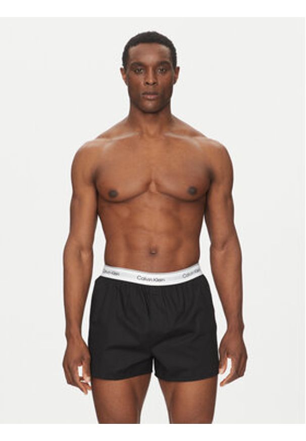 Calvin Klein Underwear Komplet 3 par bokserek LV00NB4267 Czarny. Kolor: czarny. Materiał: bawełna