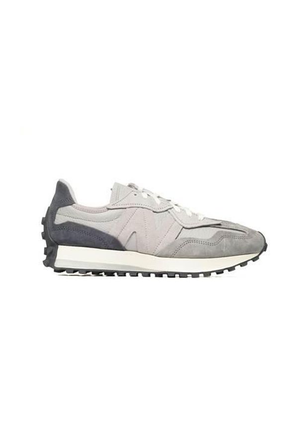 Buty do chodzenia męskie New Balance U327WGC. Kolor: szary. Materiał: guma, skóra, tkanina, zamsz, materiał, syntetyk. Szerokość cholewki: normalna. Sport: turystyka piesza