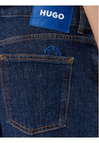 Hugo - HUGO Jeansy Elyah_B 50520594 Granatowy Straight Fit. Kolor: niebieski