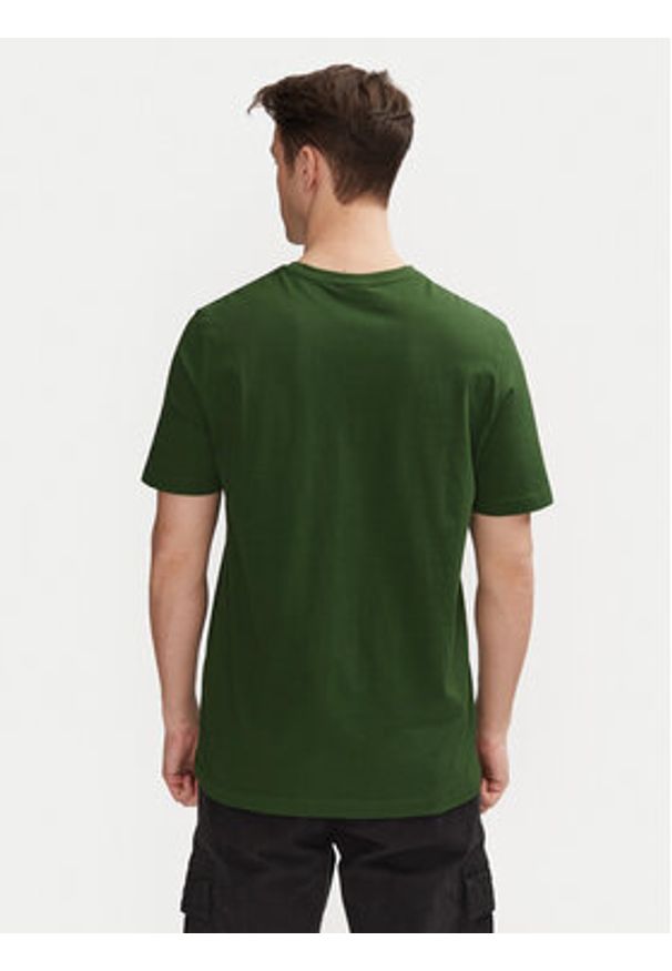 Aeronautica Militare T-Shirt 251TS2376J592 Zielony Regular Fit. Kolor: zielony. Materiał: bawełna