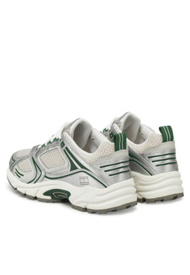 Tommy Jeans Sneakersy Archive'97 Metallic EN0EN02796 Zielony. Kolor: zielony. Materiał: skóra