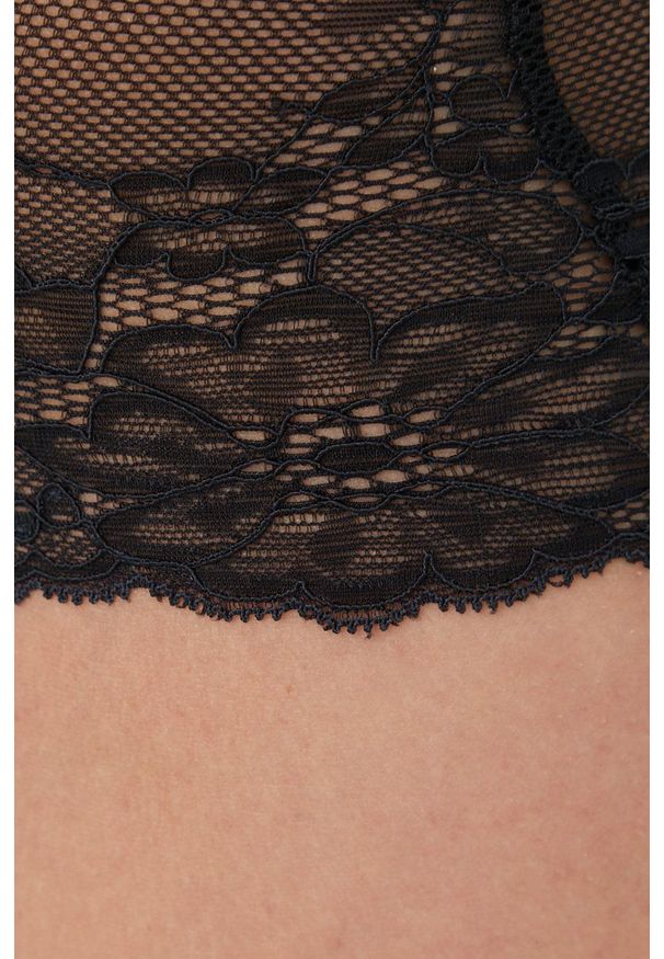 Spanx figi modelujące damskie kolor czarny. Kolor: czarny. Materiał: materiał, bawełna