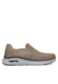 skechers - Skechers Sneakersy 205345/TPE Beżowy. Kolor: beżowy. Materiał: materiał #1