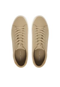 TOMMY HILFIGER - Tommy Hilfiger Tenisówki Vulc Core Long Lace FM0FM05688 Beżowy. Kolor: beżowy. Materiał: materiał #3