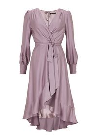 Swing Sukienka koktajlowa 5AE05800 Różowy Regular Fit. Kolor: różowy. Materiał: syntetyk. Styl: wizytowy #7