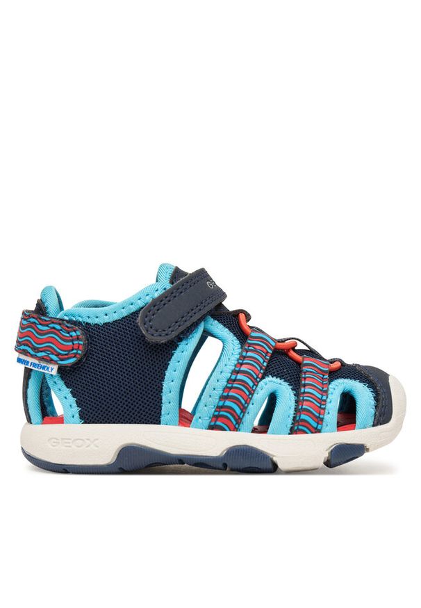 Sandały Geox. Kolor: niebieski