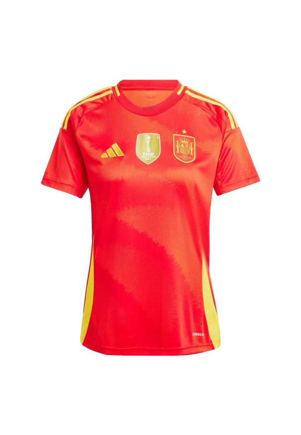 Adidas - Koszulka Spain 24 Home. Kolor: czerwony. Materiał: materiał