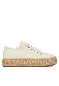 DeeZee Espadryle ZYKS305 Beżowy. Kolor: beżowy. Materiał: materiał
