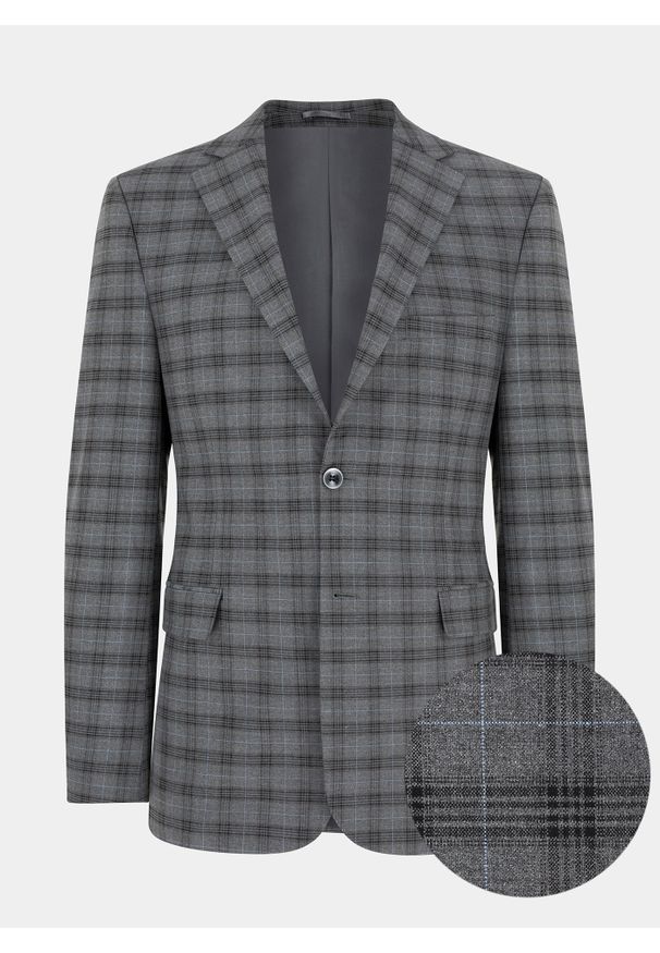 Pako Lorente - PAKO LORENTE – Marynarka garniturowa P21SF-3G-060-S. Materiał: poliester, elastan, wiskoza