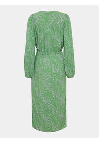 Fransa Sukienka koszulowa 20613273 Zielony Regular Fit. Kolor: zielony. Materiał: wiskoza. Typ sukienki: koszulowe #6
